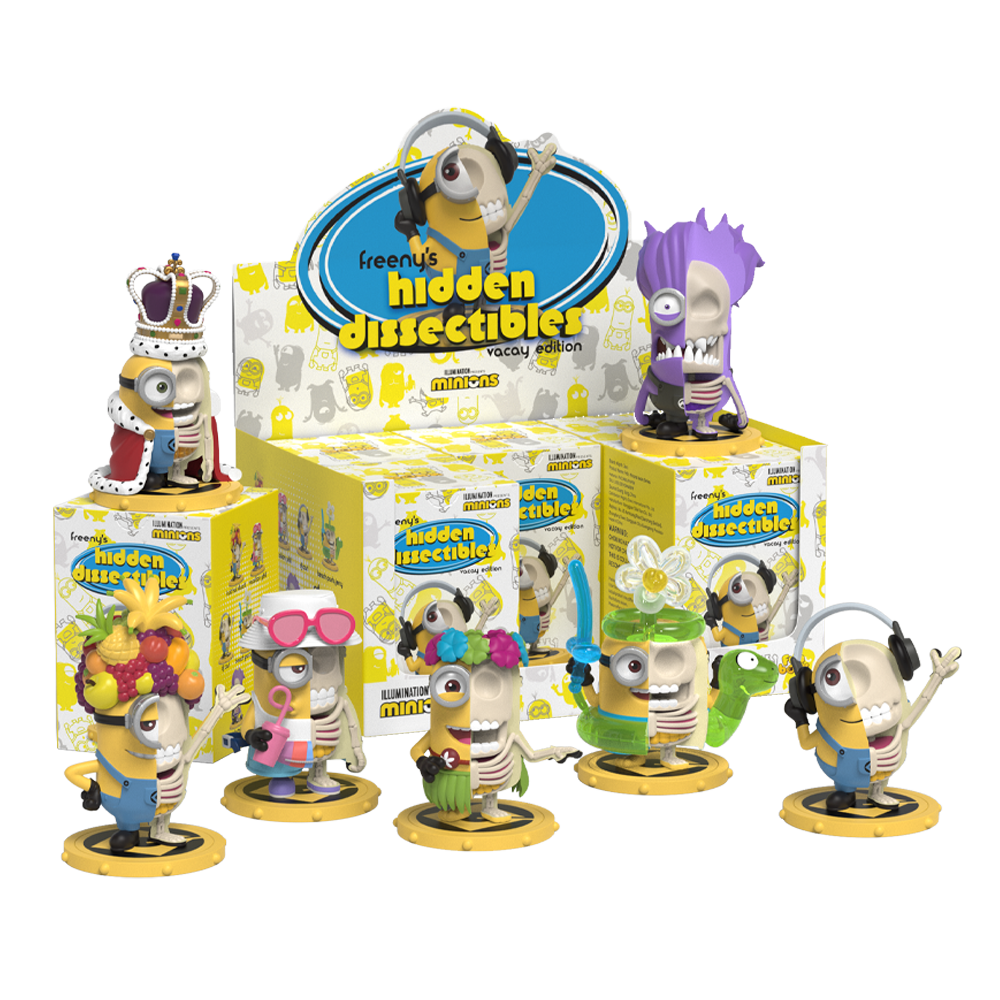 Freenys Hidden Dissectibles Minions Series 01 Vacay Edition Mighty