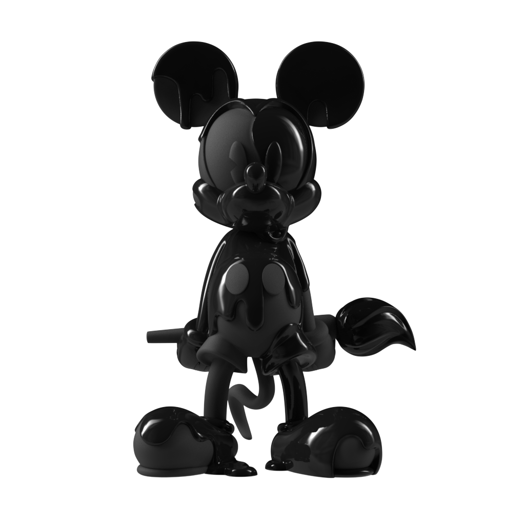 D100: Mickey Mouse Transformation (Black Out Edition) – Mighty Jaxx