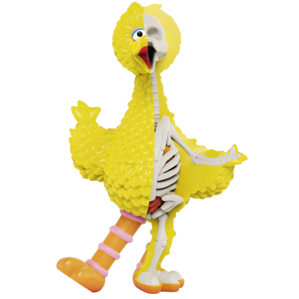 XXRAY PLUS: Sesame Street Big Bird – Mighty Jaxx