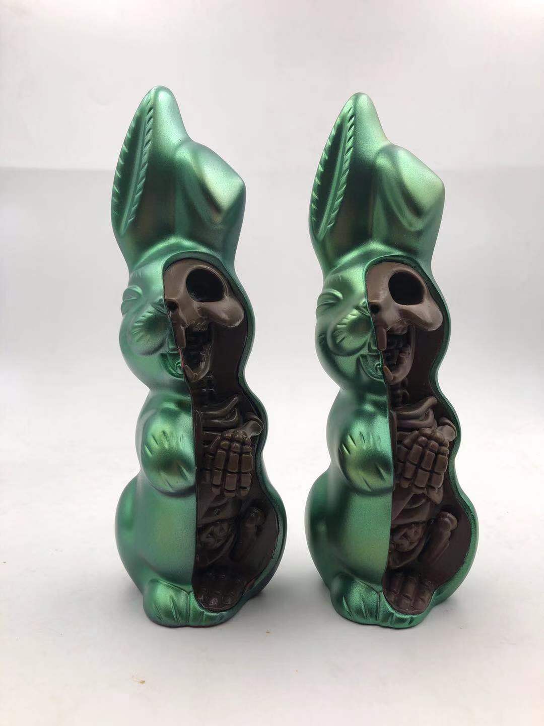 Anatomical Chocolate Easter Bunny (Pearl Mint Edition) by Jason 
